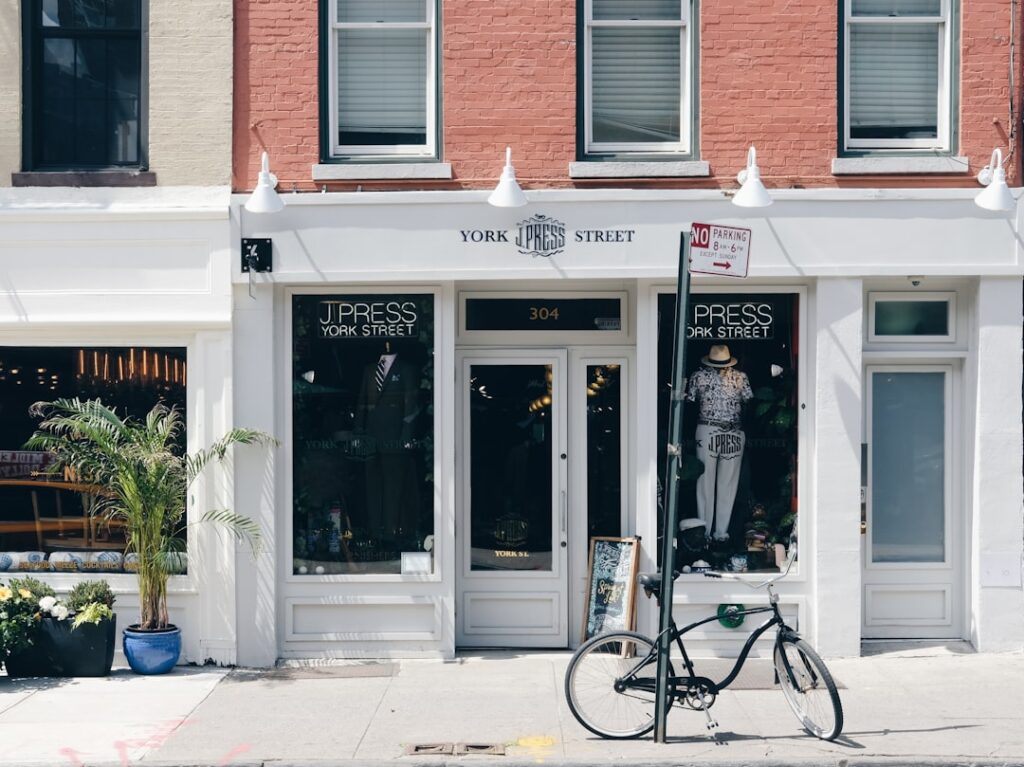 Local high street businesses representing local AI search visibility and customer discovery