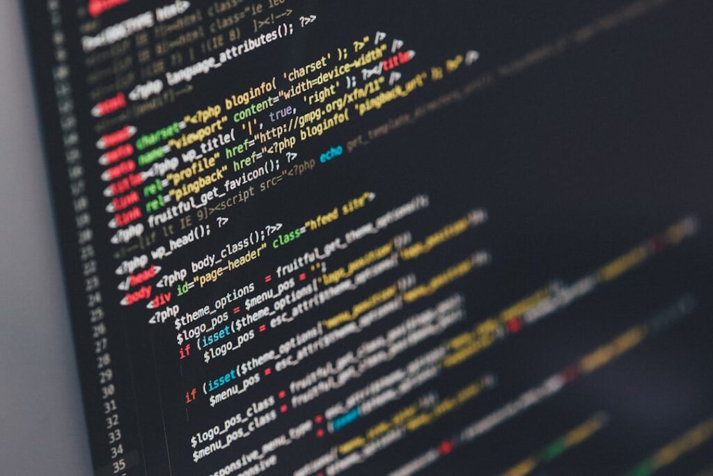Website source code representing structured data and technical AI search readiness